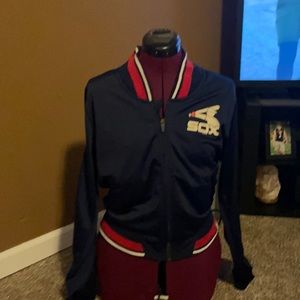 Nike white Sox jacket
